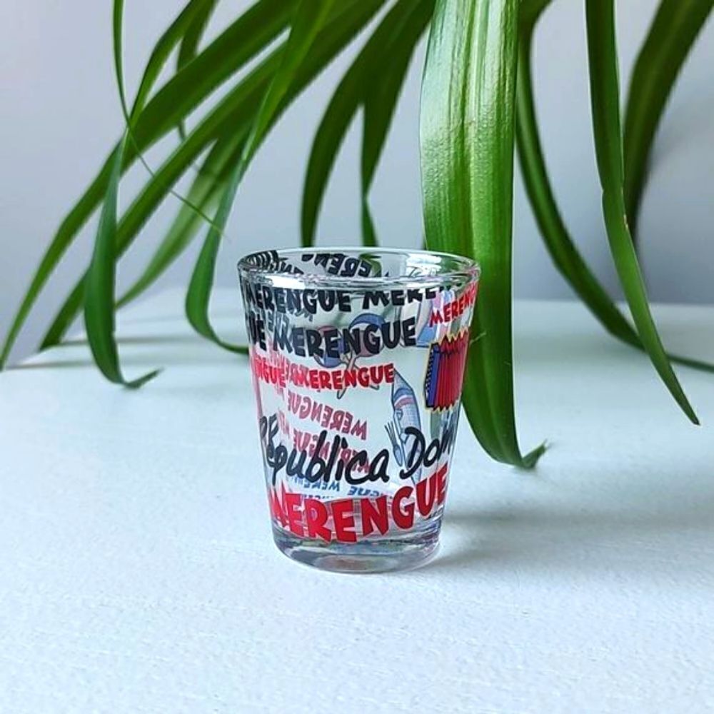 FREE With Purchase - Republica Dominicana Merengue Souvenir Shot Glass‎